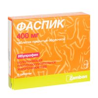 Фаспик таблетки п/о плен. 400мг 6шт, миниатюра фото №2