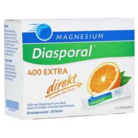 Магний Диаспорал Директ вкус апельсина гранулы для приема внутрь 400мг 2,22г 20шт