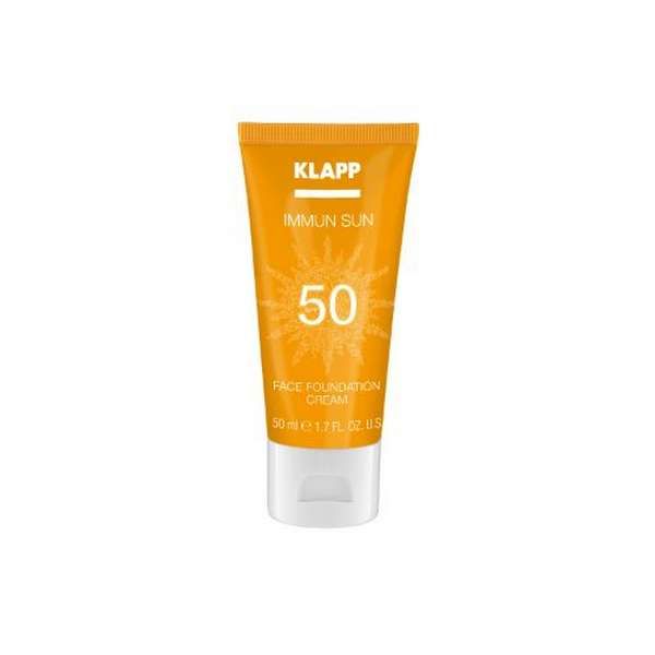 Крем для лица солнцезашитный с тональным эффектом Immun Sun spf 50 Klapp Cosmetics 50 мл