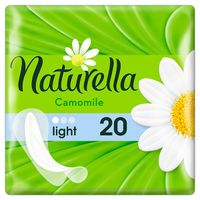 Ежедневные прокладки NATURELLA (Натурелла) Light (с ароматом ромашки), 20 шт.