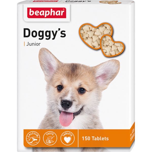 Витамины для щенков Doggy's Junior Beaphar/Беафар таблетки 150шт