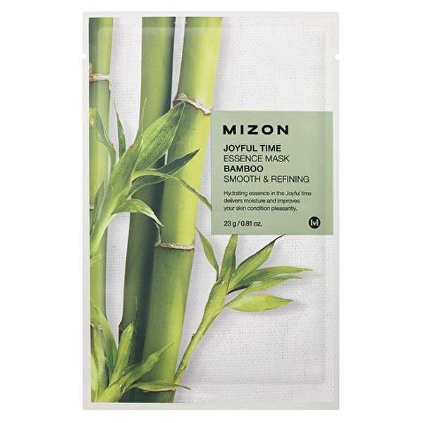 Маска для лица тканевая с экстрактом бамбука Joyful time essence mask bamboo MIZON 23г