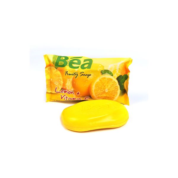 Мыло твердое туалетное лимон и витамин Е Fruity Bea/Би 125г фото №2