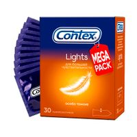 Презервативы особо тонкие Light Contex/Контекс 30шт