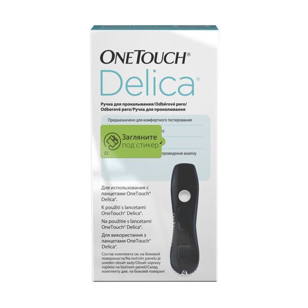 Ручка OneTouch (Уан тач) Delica для прокалывания Johnson & Johnson/Lifescan/