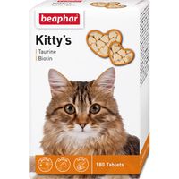 Витамины для кошек Kitty's+Taurine+Biotin Beaphar/Беафар таблетки 180шт