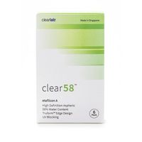 Линзы контактные ClearLab Clear 58 (8.7/+2,00) 6шт миниатюра фото №2