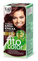 Крем-краска для волос серии fitocolor, тон 5.62 бургунд fito косметик 115 мл