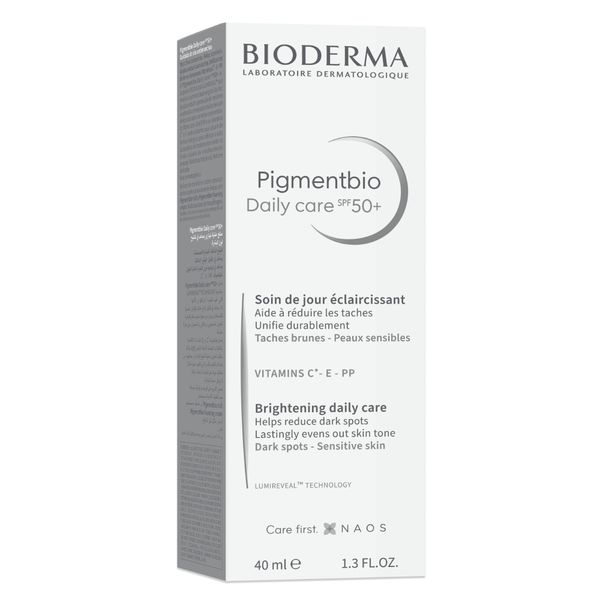 Крем для чувствительной кожи с гиперпигментацией дневной SPF50+ Pigmentbio Bioderma/Биодерма 40мл крем для чувствительной кожи с гиперпигментацией дневной spf50 pigmentbio bioderma биодерма 40мл
