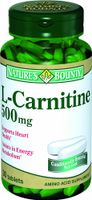 L-карнитин Nature's Bounty/Нэйчес баунти таблетки 500мг 30шт