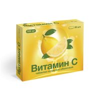 Витамин С 500мг Витамир таблетки п/о 850мг 30шт, миниатюра фото №3