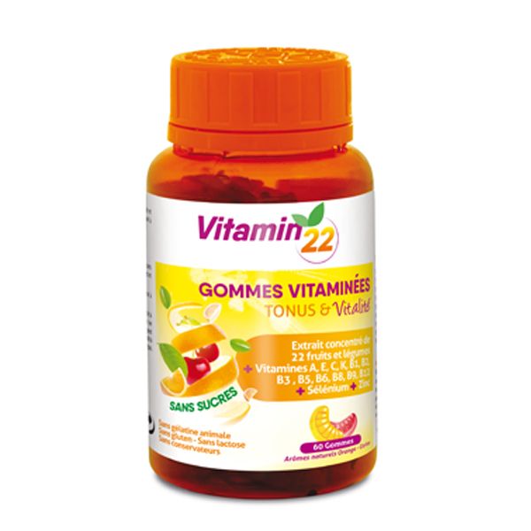 Витамин 22 мультивитамин пастилки жевательные 2,3г 60шт