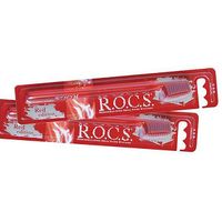 Щетка зубная средней жесткости Red Edition Classic R.O.C.S./РОКС