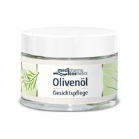 Крем для сухой и чувствительной кожи лица Olivenol Cosmetics Medipharma/Медифарма банка 50мл миниатюра