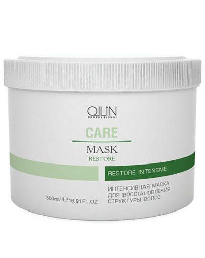 Маска для восстановления структуры волос интенсивная Care Restore Intensive Ollin/Оллин 500мл ollin care интенсивная маска для восстановления структуры волос 500мл restore intensive mask