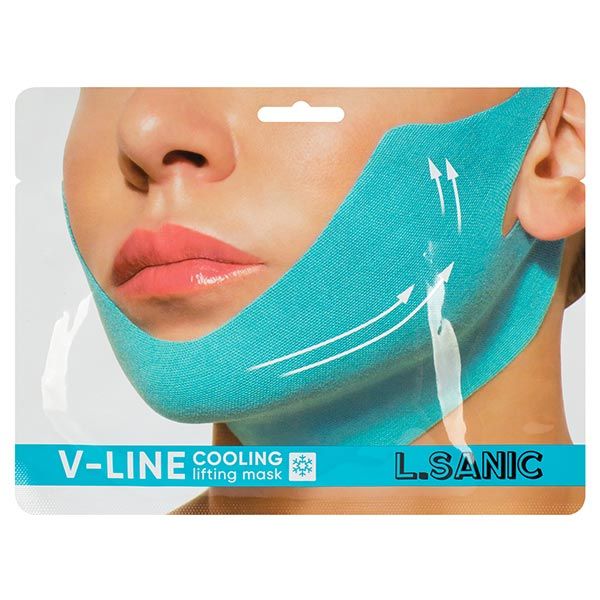 Купить Маска-бандаж для коррекции овала лица с охлаждающим эффектом L.Sanic 20г, HANWOONG INC, Южная Корея