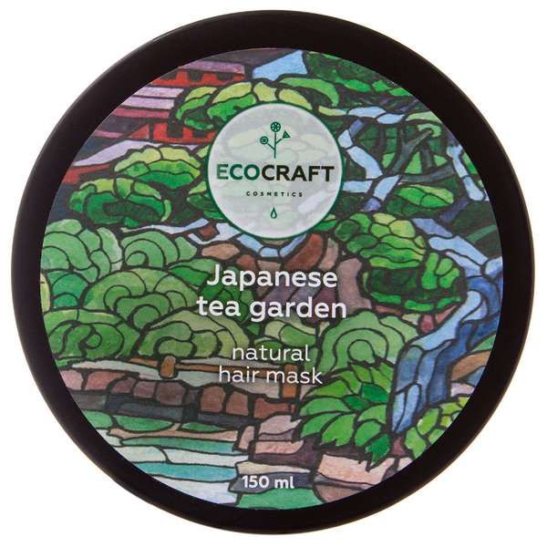 Маска для увлажнения волос японский чайный сад Ecocraft/Экокрафт 150мл фото №3