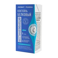 Коктейль белковый восстанавливающий вкус нейтральный Pharma Леовит тетрапак 200мл