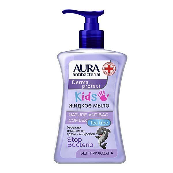 Крем-мыло антибактериальное KIDS Aura/Аура 250мл