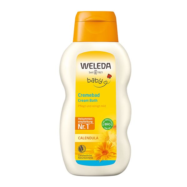 Молочко для купания детское Календула Weleda/Веледа фл. 200мл (8815/9659) мыло растительное детское календула weleda веледа 100г 9894