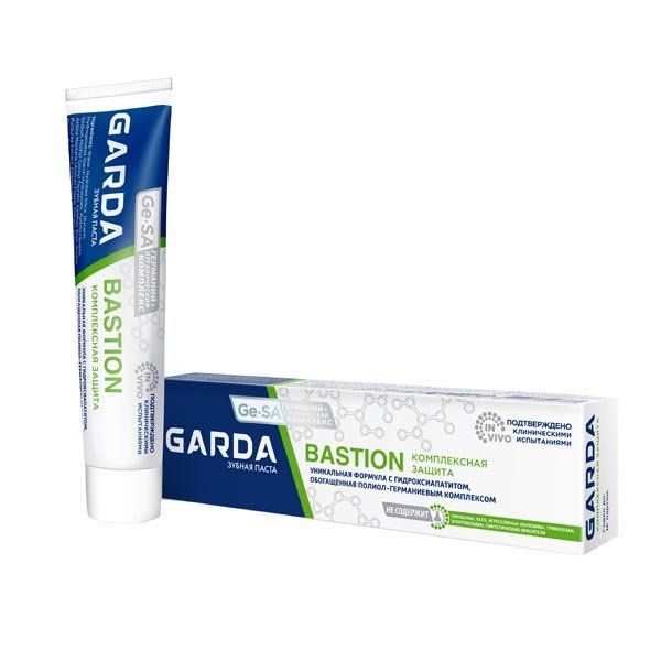 Паста зубная Комплексная защита Bastion Garda/Гарда 62мл/75г фото №3