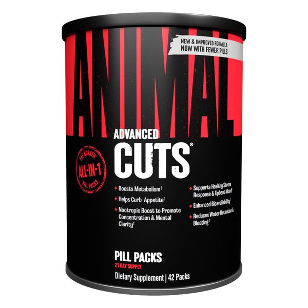 Жиросжигатель Cuts Animal пакеты 42шт по 8 капсул