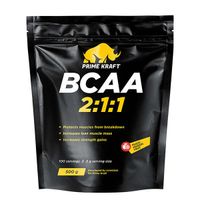 БЦАА/BCAA 2:1:1 со вкусом персика-маракуйи дойпак Primekraft/Праймкрафт 500г