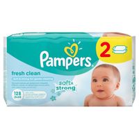 Салфетки Pampers (Памперс) Baby Fresh влажные детские 2x64 шт., миниатюра фото №4