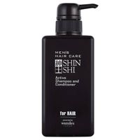 Шампунь-кондиционер тонизирующий для мужчин Men's Hair Care Active Shampoo Shinshi 500 мл