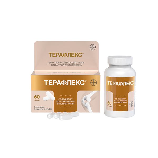 Терафлекс капсулы при боли в суставах 60шт Bayer/Байер фото №3