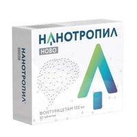 Нанотропил Ново таблетки 100мг 30шт миниатюра фото №3