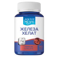 Железа хелат Доктор Море капсулы 400мг 90шт