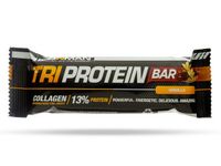 Батончик протеиновый ваниль в темной глазури TRI Protein Bar Ironman 50г 12шт