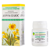 Аурум-плюс гранулы гомеопатические фл. 20г, миниатюра