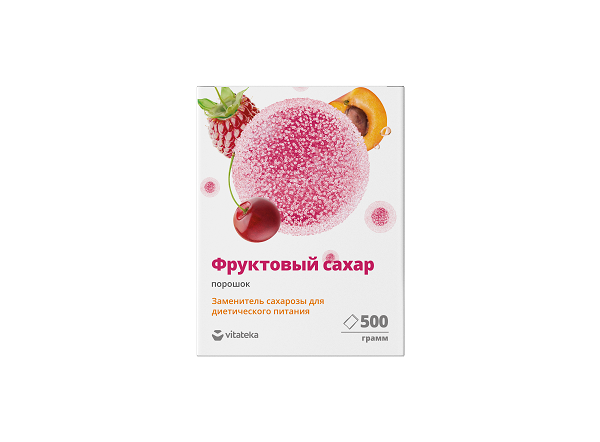 Фруктовый сахар (фруктоза) пор. Vitateka/Витатека 500г