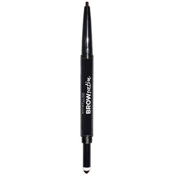 Тени-карандаш для бровей Brow Satin темно-коричневый Maybelline/Мэйбиллин 7,1г тон 04