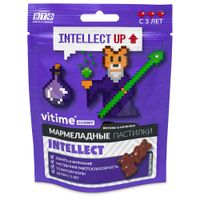 Интеллект для детей с 3 лет вкус колы ViTime/ВиТайм мармеладные пастилки жевательные 2,5г 30шт, миниатюра фото №3