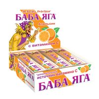 Баба Яга с витамином С апельсин конфеты жевательные 11г миниатюра фото №2