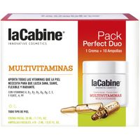 Набор Дуэт La Cabine: Сыворотка концентрированная с 11 витаминами 2мл 10шт+Крем мультивитаминный 750мл