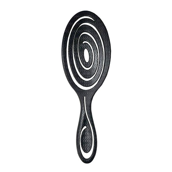 Расческа-био подвижная для волос черная Solomeya (5440-M2) фото №3