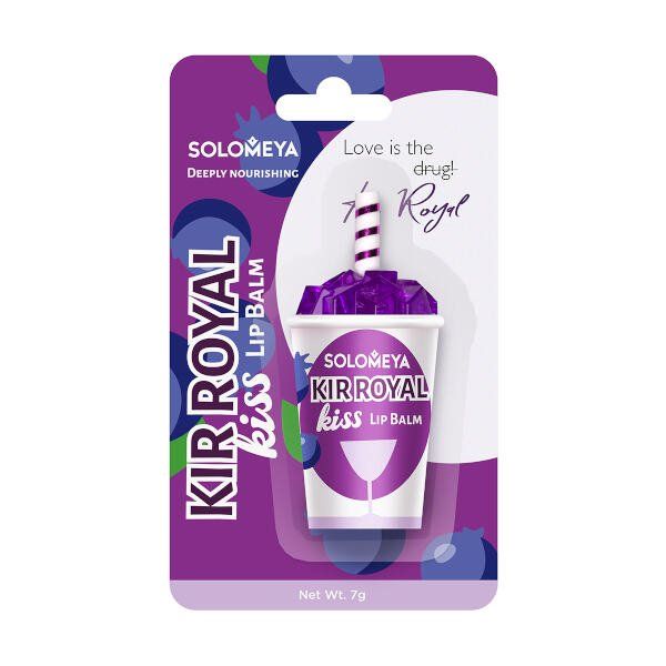 Купить Бальзам для губ Kir Royal Kiss Solomeya 7 г, Solomeya Cosmetics Ltd, Великобритания