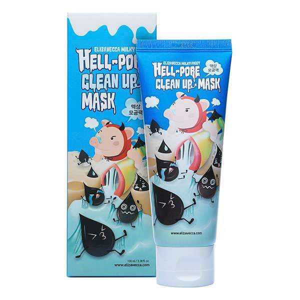 Маска для лица очищающая Milky piggy hell-pore clean up mask Elizavecca 100мл Aria Cosmetic Co., Ltd 1665250 - фото 1