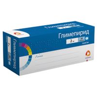 Глимепирид таблетки 2мг 30шт