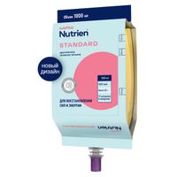 Нутриэн Стандарт стерилизованный для диетич.и лечебного питания с нейтральным вкусом пак. 1000мл
