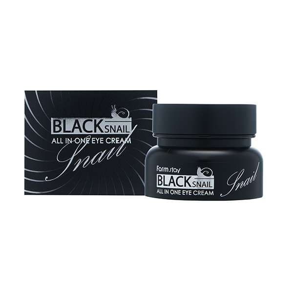 Крем многофункциональный с муцином черной улитки для кожи Black Snail FarmStay 50мл Myungin Cosmetics Co., Ltd 1665260 - фото 1