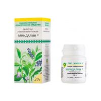 Миндалин гранулы гомеопатические 20г, миниатюра