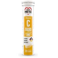 Витамин C+Цинк вкус апельсина Mein Herz/Майн Херц таблетки шипучие 4,1г 20шт