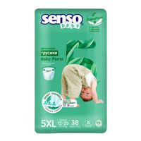 Трусики для детей Junior Sensitive Senso/Сенсо 12-25кг 38шт р.5XL