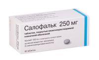 Салофальк таблетки п/о плен. кишечнораств. 250мг 50шт, миниатюра фото №13