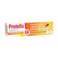 Крем Protefix (Протефикс) фиксирующий для зубных протезов Экстра-сильный с прополисом 40 мл